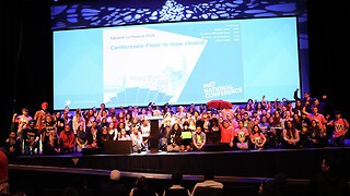 NUS conference disrupted as delegates occupy stage