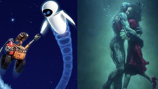 Silent waltz: the tonal congruence of WALL-E and  The Shape of Water