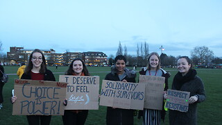 Cambridge students march to Reclaim the Night