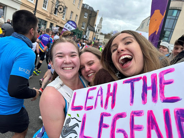 'All you need is a pair of trainers': Leah Mundy on running the London Marathon