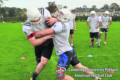American Football Comes To Cambridge Varsity