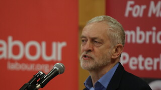 Jeremy Corbyn takes part in BBC debate in Cambridge