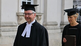 Stephen Toope installed as 346th vice-chancellor of Cambridge