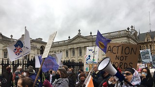 Climate activists unite in Cambridge for Global Day of Action