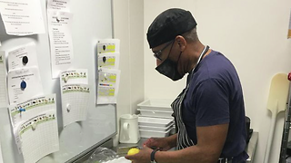 Homerton Principal helps staff to cook, clean and housekeep 