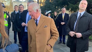 Prince Charles visits Cambridge
