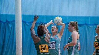 Netball Blues dominate Nottingham in 53-32 win