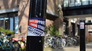 Strikes: Varsity speaks to the students crossing the picket lines