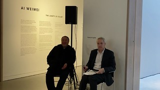 In conversation: Ai Weiwei and  Kettle Yard's director Andrew Nairne 