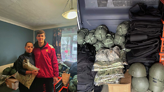 Catz student sends £6k worth of equipment to Ukraine