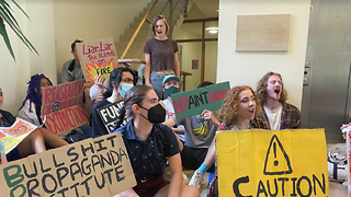 Students occupy Cambridge BP institute to demand end to fossil fuel funding