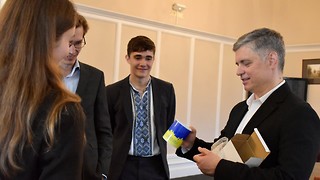 The ambassador who brought Zelensky to Cambridge
