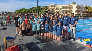CUSWPC swims 100x100m relay for Ukrainian Children