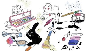 No rabbits in this makeup bag