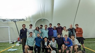 Indoor men’s frisbee team reaches national first division