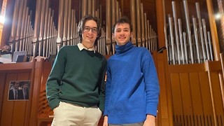 Musical theatre writing duo Max Mason and Ben Cole discuss creative collaboration