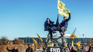 Cam student convicted over climate protest