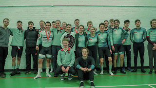 Cycling cap miraculous March with Varsity triumph
