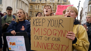 Students plan protest against 'anti feminist' documentary screening
