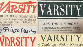 Write for Varsity in Michaelmas Term