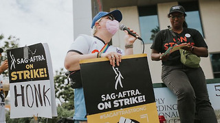 The SAG-AFTRA strike from the picket line 