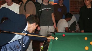 Cheap beers and cheap shots: Robinson's secret to pool dominance