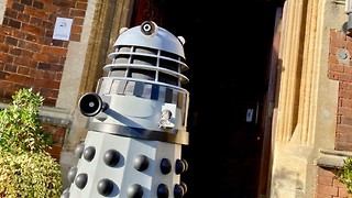 Dalek invades Homerton formal