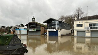 Row-no! Flooded Cam disrupts rowing pre-season