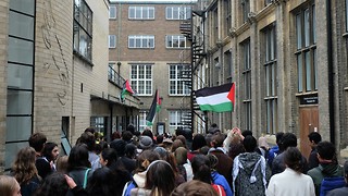 Pro-Palestinian students disrupt encampment negotiations