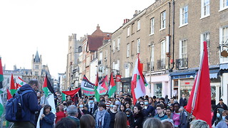 Pro-Palestine protesters hold emergency rally 