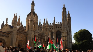 Pro-Palestine activists mark King’s divestment landmark