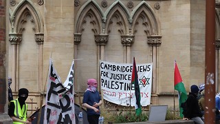 Pro-Palestine encampment move to St John’s after eviction from Trinity 