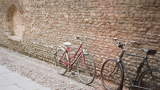 A bloke on a bike
