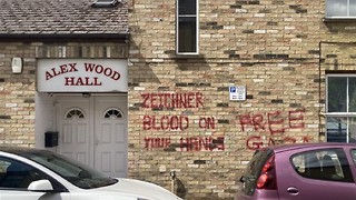 Cambridge Labour offices targeted by pro-Palestine graffiti