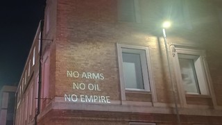 Protesters accuse sustainability institute of 'greenwashing'