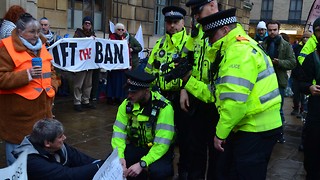 15 arrested in pro-Palestine protest 