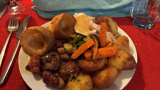 What's the best part of a Christmas dinner?