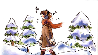 Walking in a winter wonderland