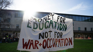 Cambridge for Palestine hosts sit-in at Sidgwick demanding divestment
