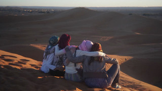 'Look guys, I'm in the Sahara desert!'