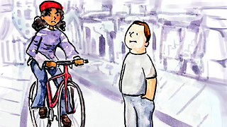 Are pedestrians more irritating in Cambridge?