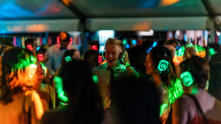 My favourite dance floor is the one with my friends on it