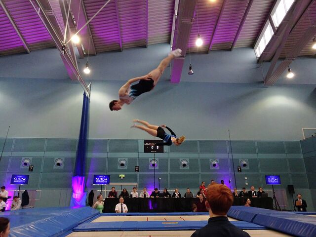 New to a Blue: the Cambridge trampolining club