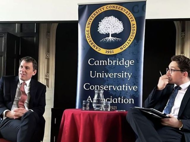 I'm ‘not nervous’ about a Labour landslide, MP tells Tory students