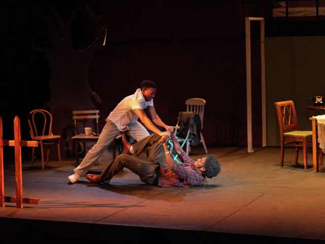 Fences goes the yard