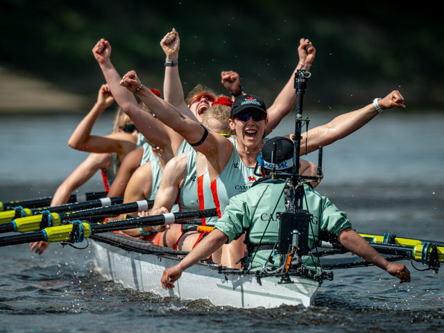 Cambridge celebrate clean sweep