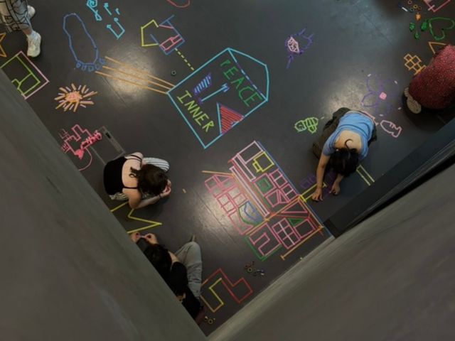 My evening date with art