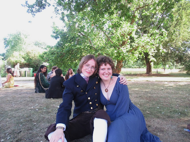 I was going to dress as a Regency rake, until I lost my trousers...