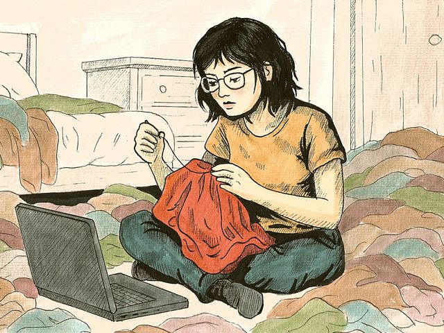 Sustainable fashion on a student budget