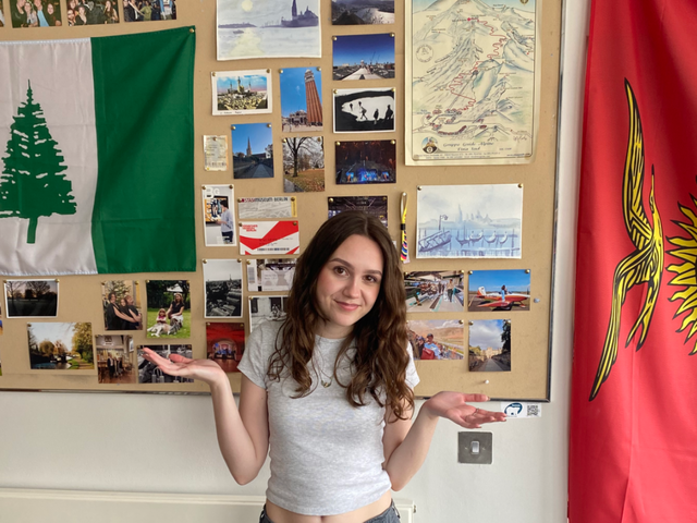 'Something old' in Romilly Norfolk's room 